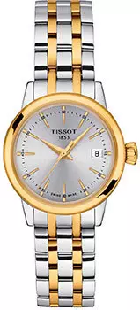 Швейцарские наручные женские часы Tissot T129.210.22.031.00. Коллекция T Classic