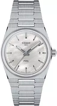 Швейцарские наручные женские часы Tissot T137.210.11.111.00. Коллекция PRX