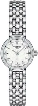 Швейцарские наручные женские часы Tissot T140.009.11.111.00. Коллекция Lovely Round