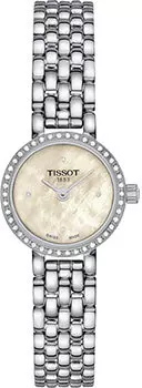 Швейцарские наручные женские часы Tissot T140.009.61.116.00. Коллекция Lovely Round