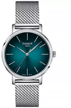 Швейцарские наручные женские часы Tissot T143.210.11.091.00. Коллекция Everytime