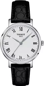 Швейцарские наручные женские часы Tissot T143.210.16.033.00. Коллекция Everytime