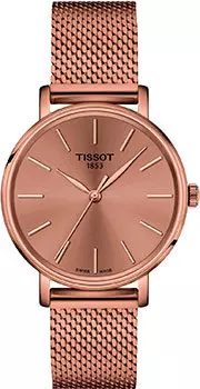 Швейцарские наручные женские часы Tissot T143.210.33.331.00. Коллекция Everytime