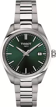 Швейцарские наручные женские часы Tissot T150.210.11.091.00. Коллекция PR 100