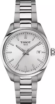 Швейцарские наручные женские часы Tissot T150.210.11.031.00. Коллекция PR 100