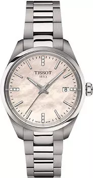 Швейцарские наручные женские часы Tissot T150.210.11.116.00. Коллекция PR 100