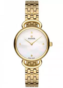 Швейцарские наручные женские часы Wainer WA.11699B. Коллекция Venice