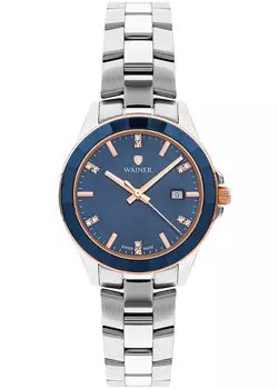 Швейцарские наручные женские часы Wainer WA.18020B. Коллекция Classic
