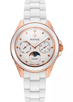 Швейцарские наручные женские часы Wainer WA.18040D. Коллекция Diamond