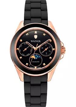 Швейцарские наручные женские часы Wainer WA.18040E. Коллекция Diamond