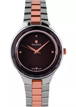 Швейцарские наручные женские часы Wainer WA.18041D. Коллекция Venice