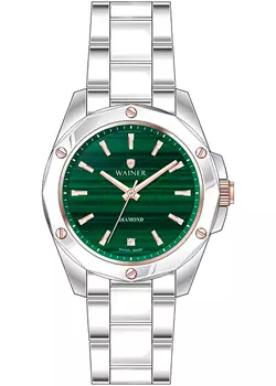 Швейцарские наручные женские часы Wainer WA.18050E. Коллекция Diamond
