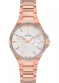 Швейцарские наручные женские часы Wainer WA.18411C. Коллекция Venice