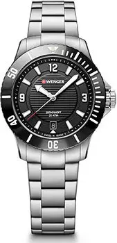 Швейцарские наручные женские часы Wenger 01.0621.109. Коллекция Seaforce