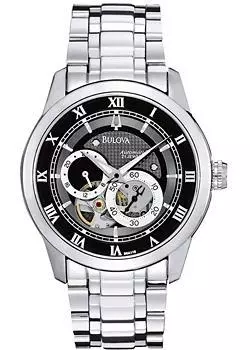 Японские наручные мужские часы Bulova 96A119. Коллекция Automatic