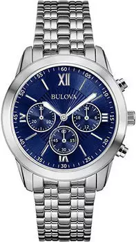 Японские наручные мужские часы Bulova 96A174. Коллекция Classic