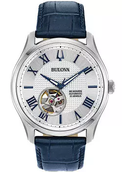 Японские наручные мужские часы Bulova 96A206. Коллекция Automatic