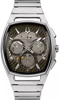 Японские наручные мужские часы Bulova 96A257. Коллекция CURV