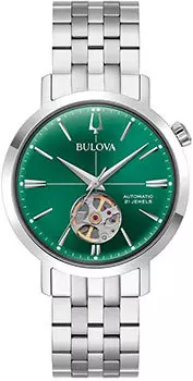 Японские наручные мужские часы Bulova 96A319. Коллекция Automatic