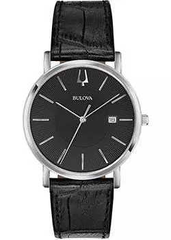 Японские наручные мужские часы Bulova 96B283. Коллекция Classic
