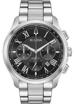 Японские наручные мужские часы Bulova 96B288. Коллекция Classic