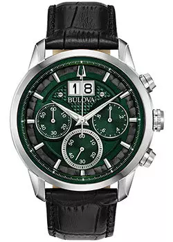 Японские наручные мужские часы Bulova 96B310. Коллекция Sutton