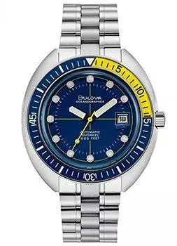 Японские наручные мужские часы Bulova 96B320. Коллекция Oceanographer