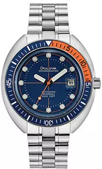 Японские наручные мужские часы Bulova 96B321. Коллекция Oceanographer