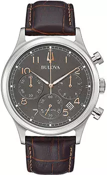 Японские наручные мужские часы Bulova 96B356. Коллекция Precisionist