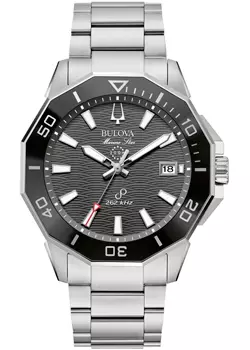 Японские наручные мужские часы Bulova 96B434. Коллекция Marine Star