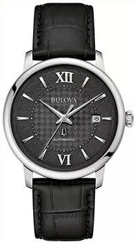 Японские наручные мужские часы Bulova 96B441. Коллекция Hudson