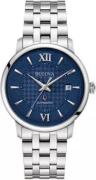 Японские наручные мужские часы Bulova 96B447. Коллекция Hudson