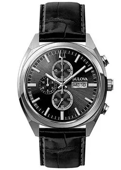 Японские наручные мужские часы Bulova 96C133. Коллекция Classic