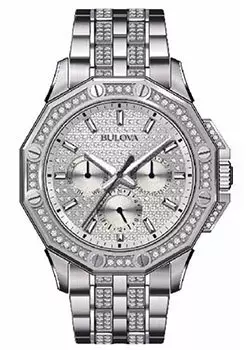 Японские наручные мужские часы Bulova 96C134. Коллекция Octava