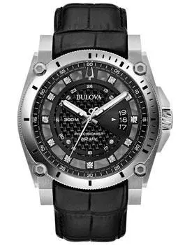 Японские наручные мужские часы Bulova 96D147. Коллекция Precisionist