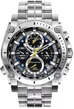 Японские наручные мужские часы Bulova 96G175. Коллекция Precisionist