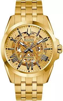 Японские наручные мужские часы Bulova 97A162. Коллекция Sutton