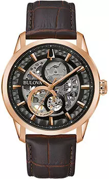 Японские наручные мужские часы Bulova 97A169. Коллекция Sutton