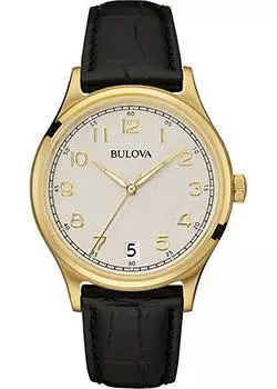 Японские наручные мужские часы Bulova 97B147. Коллекция Classic