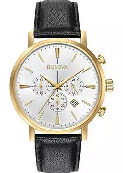 Японские наручные мужские часы Bulova 97B155. Коллекция Classic