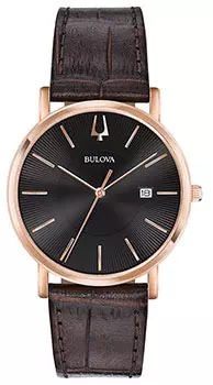 Японские наручные мужские часы Bulova 97B165. Коллекция Classic