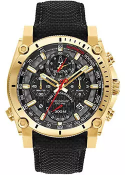 Японские наручные мужские часы Bulova 97B178. Коллекция Precisionist