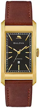 Японские наручные мужские часы Bulova 97B224. Коллекция Frank Sinatra