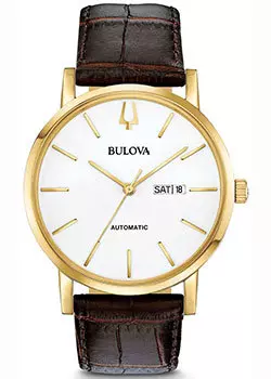 Японские наручные мужские часы Bulova 97C107. Коллекция Automatic