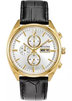Японские наручные мужские часы Bulova 97C108. Коллекция Classic