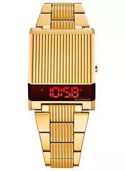 Японские наручные мужские часы Bulova 97C110. Коллекция Computron