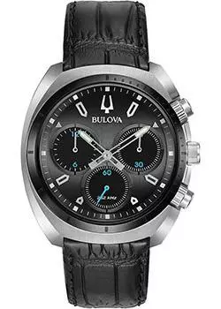 Японские наручные мужские часы Bulova 98A155. Коллекция CURV