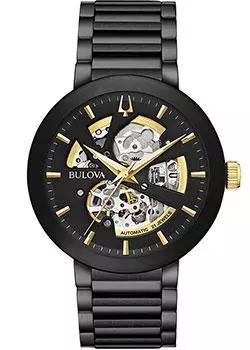 Японские наручные мужские часы Bulova 98A203. Коллекция Automatic