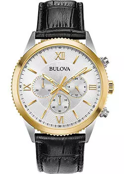 Японские наручные мужские часы Bulova 98A218. Коллекция Sports