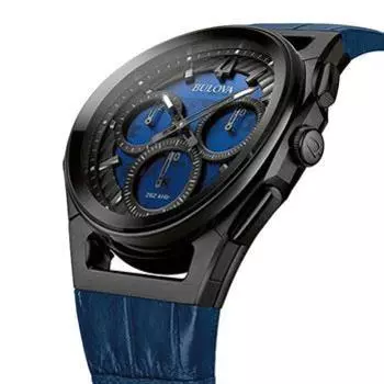 Японские наручные мужские часы Bulova 98A232. Коллекция CURV